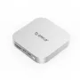 Adapter do gniazda M.2 NVMe ORICO M49P-EU-SV-BP — USB-C 10 Gb/s, obudowa metalowa