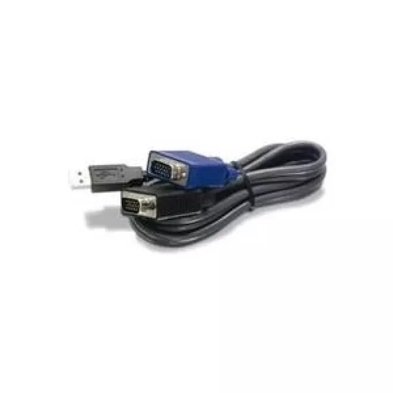 Kabel KVM Trendnet TK-CU06 1,8m USB VGA Czarny