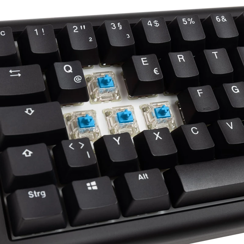 Klawiatura gamingowa Ducky Tinker 65 RGB - MX-niebieski (ISO-DE)