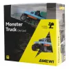 Radio-controlled Amewi Monster Truck DieCast 1:64 RTR, niebieski/pomarańczowy