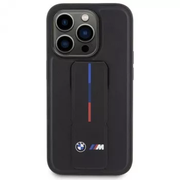 BMW | BMHCP15X22GSLK | Tylna obudowa | Apple | iPhone 15 Pro Max | TPU, PC, Ekoskóra | Czarny