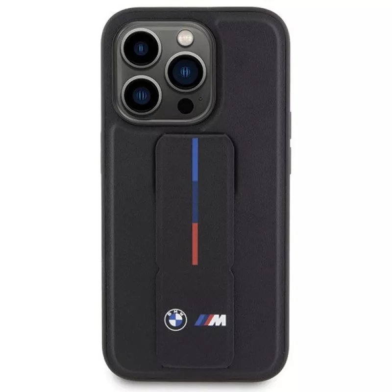 BMW | BMHCP15X22GSLK | Tylna obudowa | Apple | iPhone 15 Pro Max | TPU, PC, Ekoskóra | Czarny