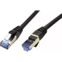 Value 21.99.1964 Kabel sieciowy czarny 0,3 m Cat6a S/FTP (S-STP) (21.99.1964)