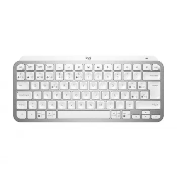 Mxkeys Mini Wrls Illuminated KB Pale szary - Esp - Mediter