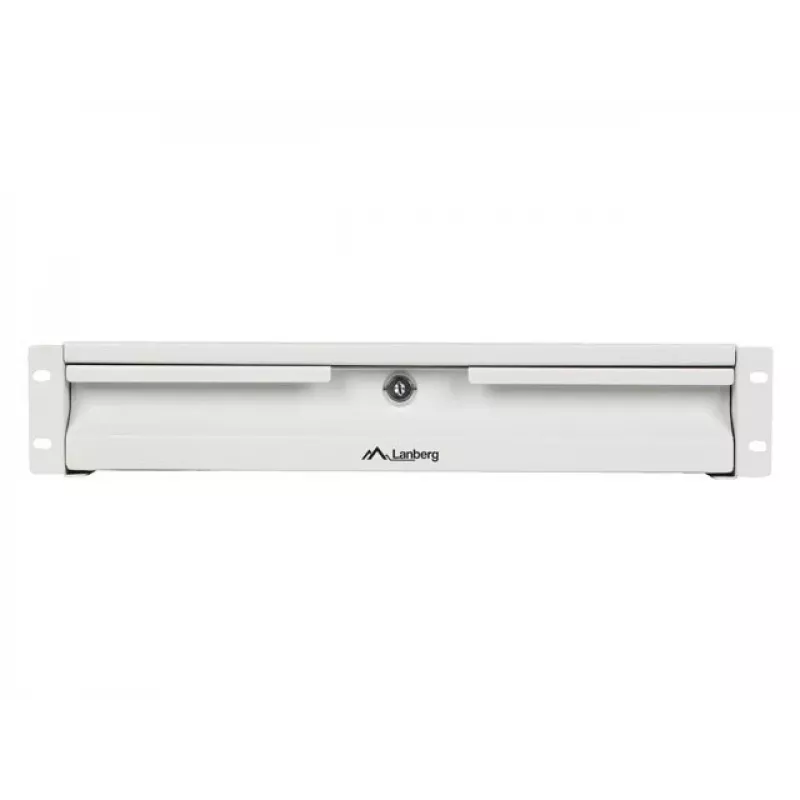 SZUFADA SERVEROWA 19 2U 360MM SZARA LANBERG (2U/483X360MM OBCIĄŻENIE DO 90KG, MONTAŻ 4-PUNKTOWY)