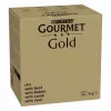 Mokra karma dla kota Purina Nestlé GOURMET Gold Mus Mix — 96 x 85 g, 4 smaki, dla dorosłych kotów, 77,5% wilgotności
