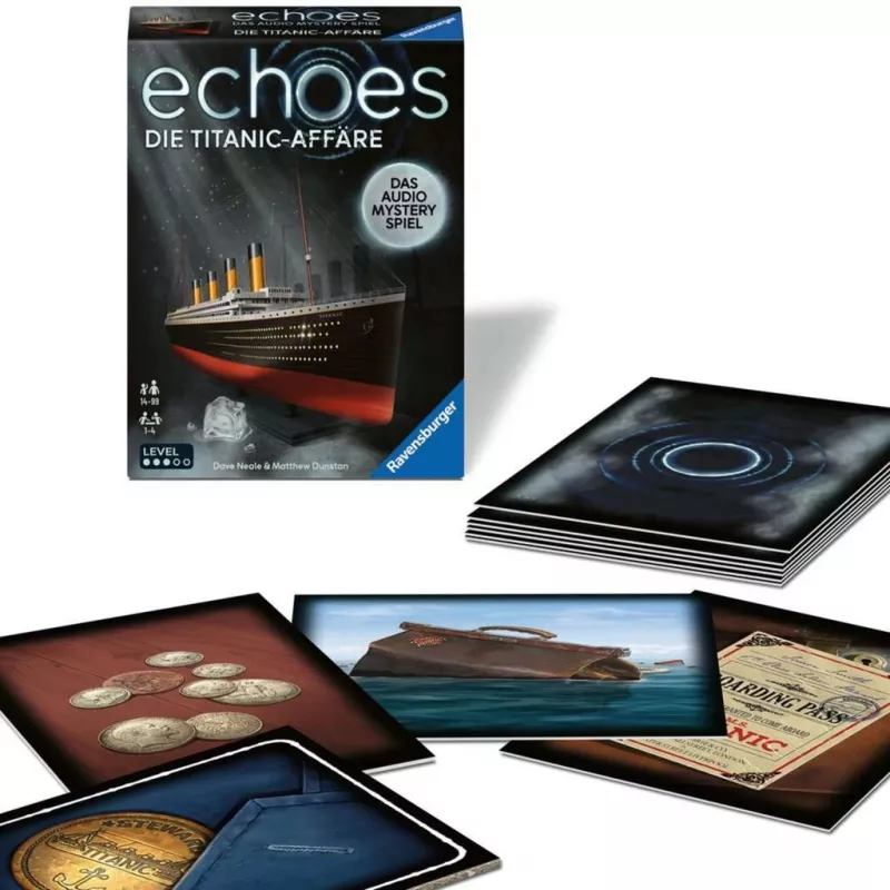 echoes Die Titanic Affair, gra rodzinna