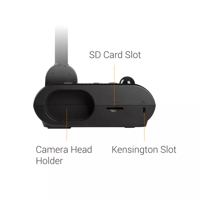 Kamera dokumentacyjna AVer F50+ Czarna 25,4 / 3,2 mm (1 / 3,2) CMOS USB 2.0