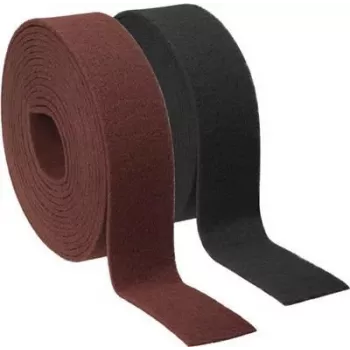 Wałek ścierny z włókniny 3M 7100182470, 115 mm x 10 m, czerwony, A drobny/średni