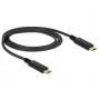 Kabel USB DeLOCK 85531 USB 3.2 Gen 2 1m USB C Czarny