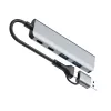 TRACER ADAPTER A-5 USB Type-C do USB-A 2x USB-A + 2x USB-C