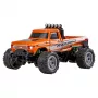 Zdalnie sterowany monster truck Amewi DieCast 1:64 RTR w kolorze pomarańczowym, karoseria odlewana ciśnieniowo, gotowy do jazdy