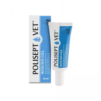 Żel na rany JM Sante Polisept Vet 30 ml dla psów i kotów, tuba 30 ml, 50 g