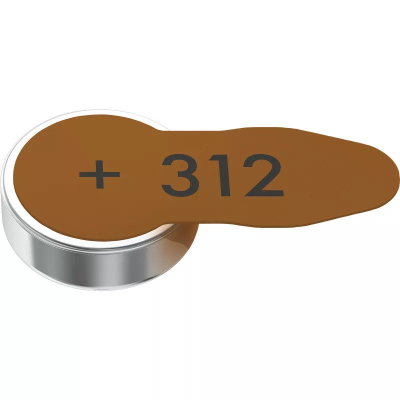 Bateria jednorazowa Varta 312 PR41 cynkowo-powietrzna 3,45 mm 7,8 mm 0,5 g
