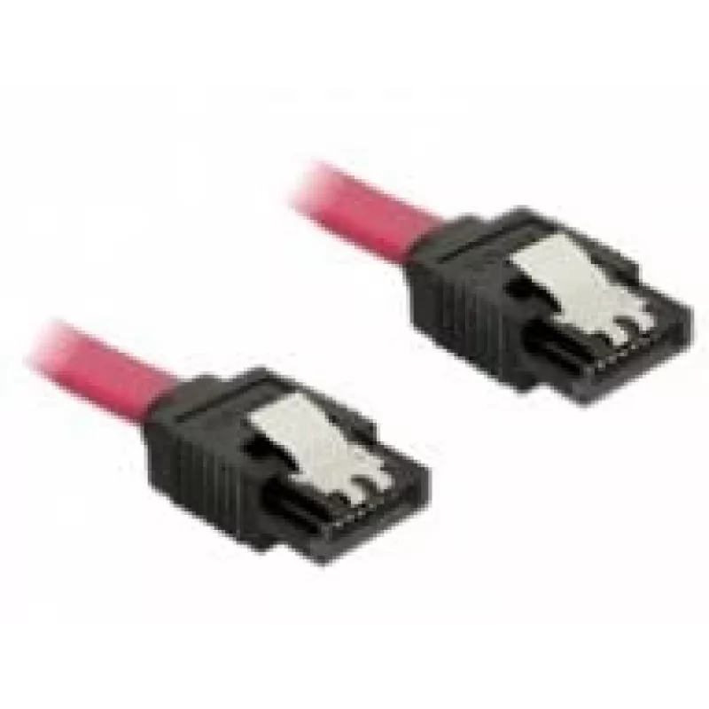 Kabel SATA DeLOCK 82677 0.5m czerwony