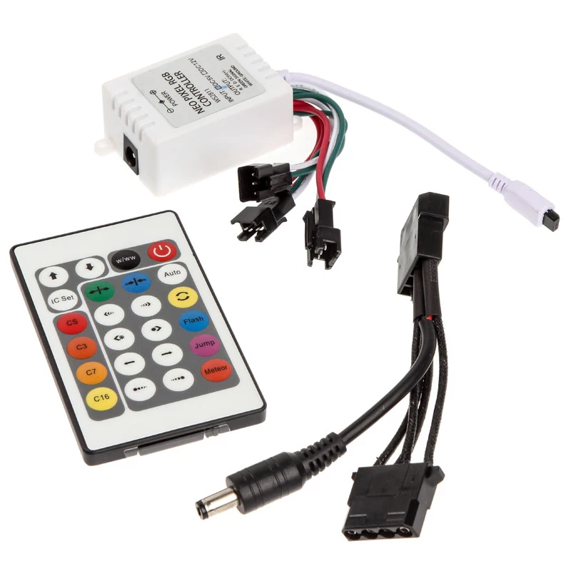 Zestaw taśm LED Lamptron FlexLight Multi — programowalne taśmy LED RGB z pilotem na podczerwień