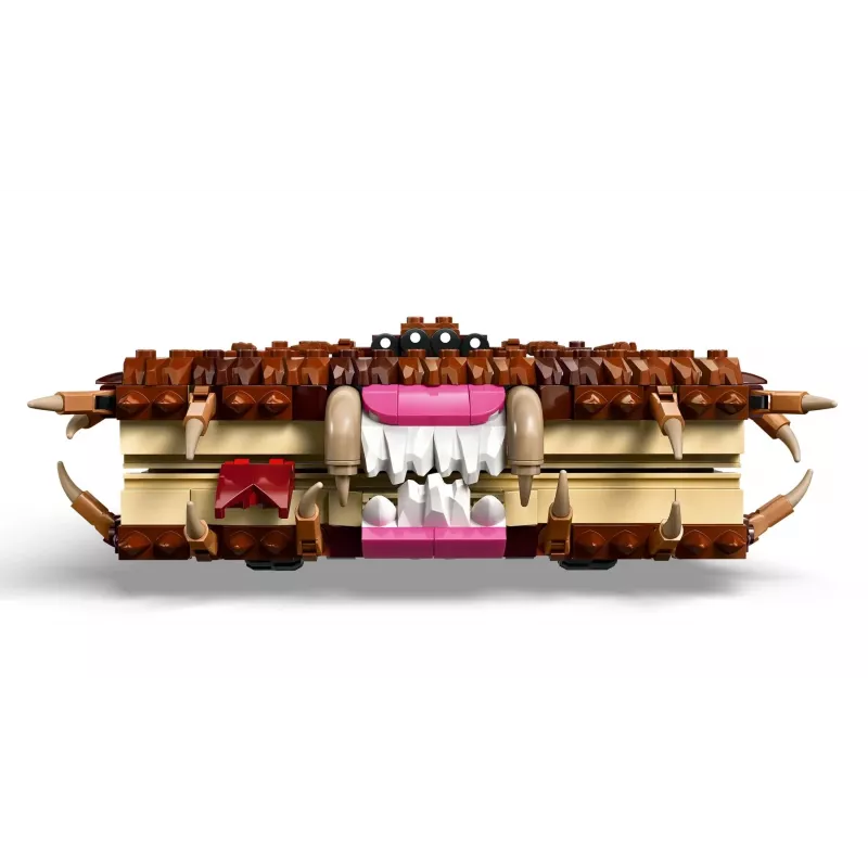 LEGO Harry Potter Zestaw do zabawy Potworna Księga Potworów 76449 — 518 elementów, 1 minifigurka, dołączane zęby