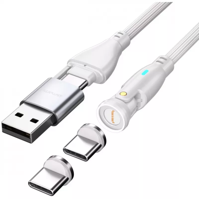 Kabel USB 4smarts 541236 USB 2.0 1.8 m USB C Biały