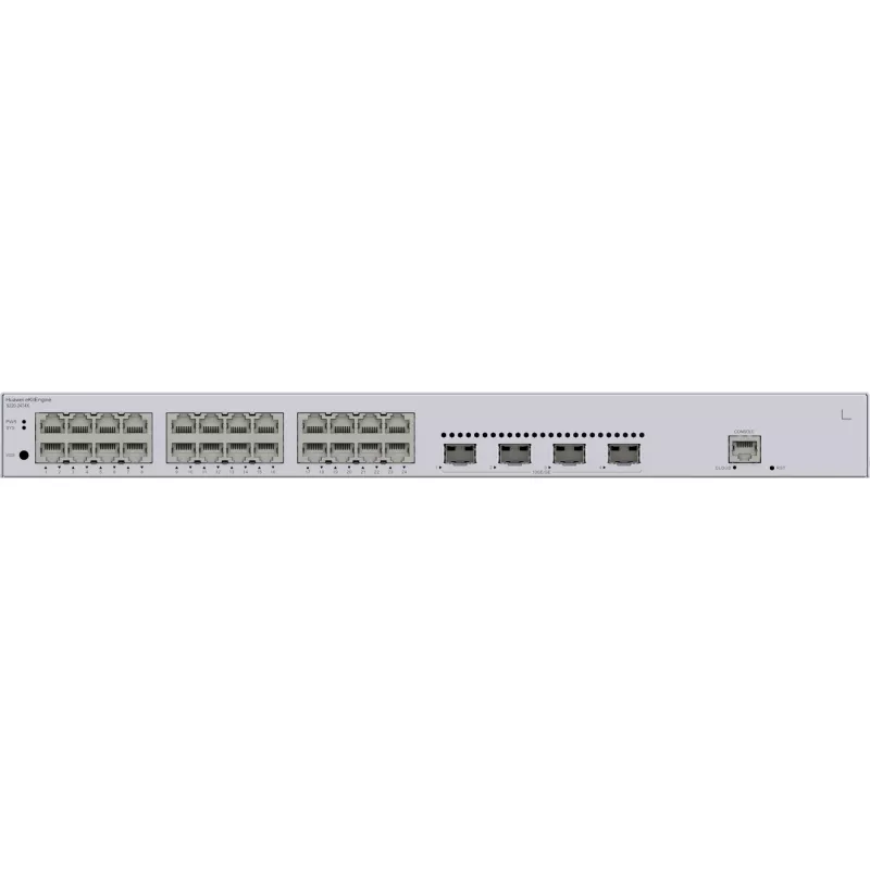 HUAWEI eKit S220 Series S220-24T4X Managed L2 Gigabit Ethernet (10/100/1000) 1U Szary