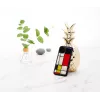 Etui na smartfona iKins dla iPhone 11 Pro Mondrian czarne — etui ochronne, twarda skorupa, precyzyjne wycięcia