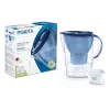 Dzbanek filtrujący wodę BRITA Marella Maxtra Pro 2,4 L, wymienny wkład Maxtra Pro, niebieski