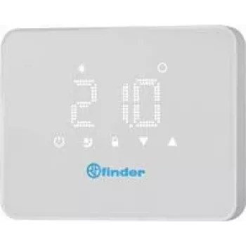 Termostat pokojowy Finder 1T.91.9.003.0000, natynkowy, program dobowy, 5 do 37 °C