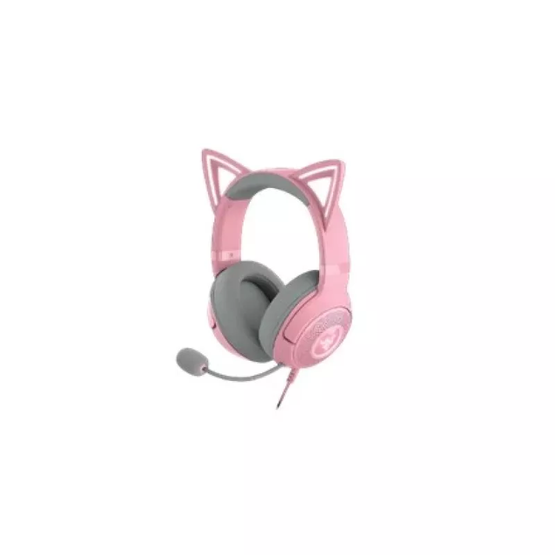 Przewodowe słuchawki nauszne Razer RZ04-04730200-R3M1 — wokółuszne, kabel 1,3 m, 353 g, różowe