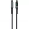 Kabel USB 4smarts 541438 USB4 Gen 2x2 1,5 m USB C Czarny Szary
