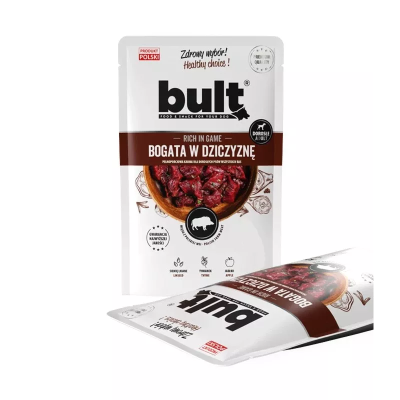 BULT Rich in game - mokra karma dla psa - 100g