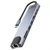 MEDIA-TECH USB HUB 8 W 1 GIGA LAN HUB MT5046