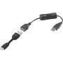 Kabel USB Renkforce RF-3346622 USB 2.0 USB-A na Apple Lightning 30 cm Czarny