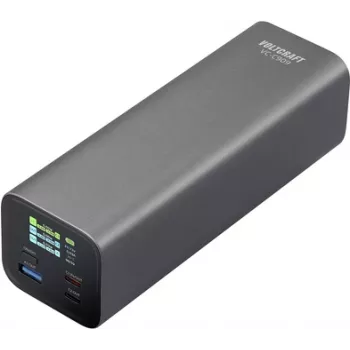 VOLTCRAFT VC-C909 Powerbank 27000 mAh USB PD 3.1 Li-Ion Czarno-Srebrny Wyświetlacz Statusu (VC-16003645)