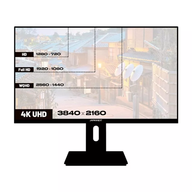 JAPANNEXT JN-IPS270UHD60F 16:9 HDMI/DP UHD - Ekran płaski (TFT/LCD)