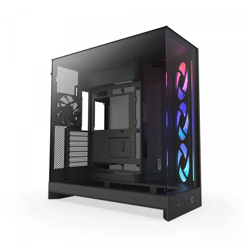 Obudowa PC NZXT H9 Flow RGB Midi Tower Czarna
