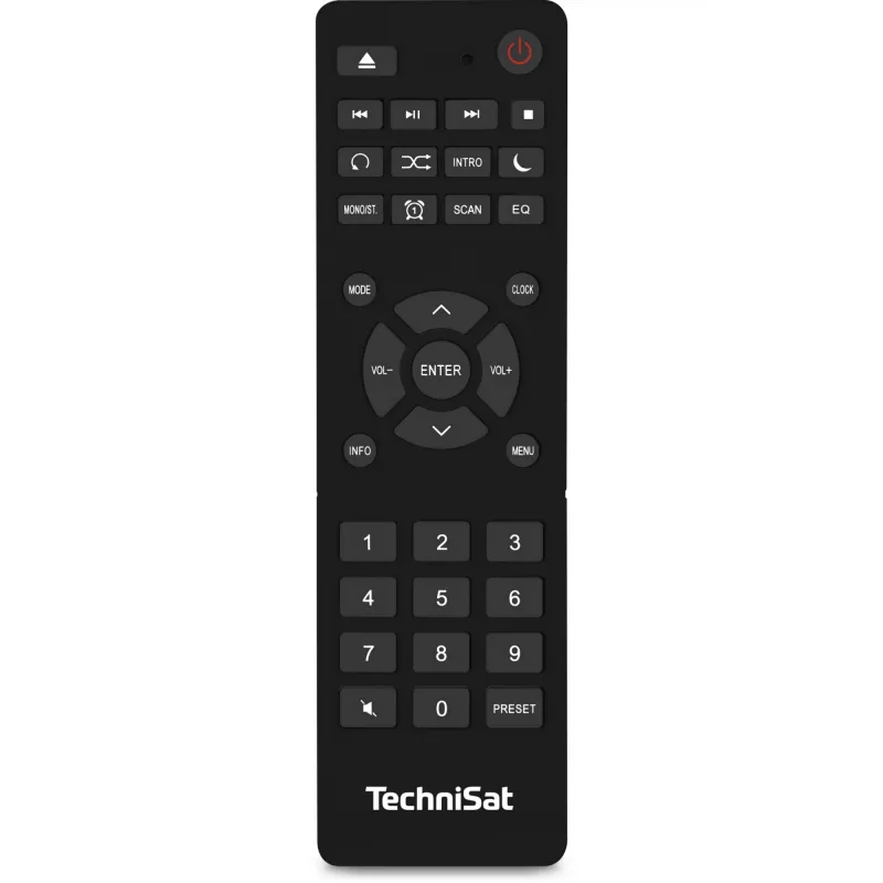 TechniSat DigitRadio 370 CD BT - System audio - 2 x 5 W - Czarny