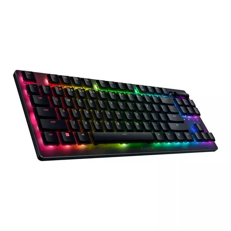Klawiatura Razer DeathStalker V2 Pro Tenkeyless do gier USB Bluetooth QWERTY Czarna