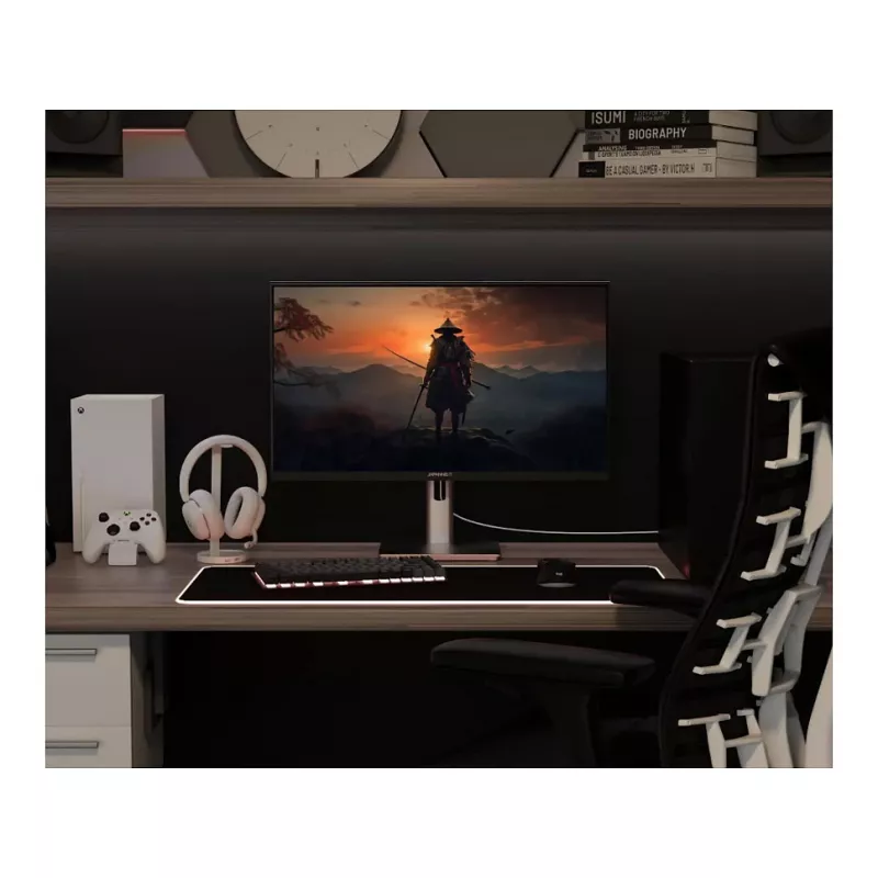 JAPANNEXT JN-IPS245G320F-HSP monitor komputerowy 62,2 cm (24,5 cala) 1920 x 1080 pikseli Full HD LCD Czarny