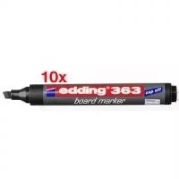 Marker Edding 363 Końcówka dłutowa Czarny