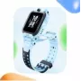 Smartwatch imoo Z7 1.3 cala TFT 240×240 px ekran dotykowy 4G Wi-Fi GPS, 740 mAh, niebieska koperta