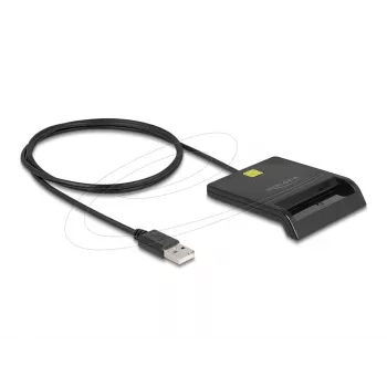 Czytnik kart inteligentnych DeLOCK 91724 USB Type-A Czarny