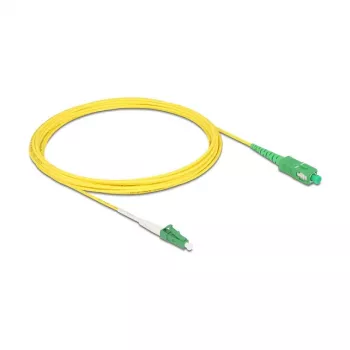 DeLOCK 83865 kabel światłowodowy InfiniBand 5 m LC SC OS2 Żółty