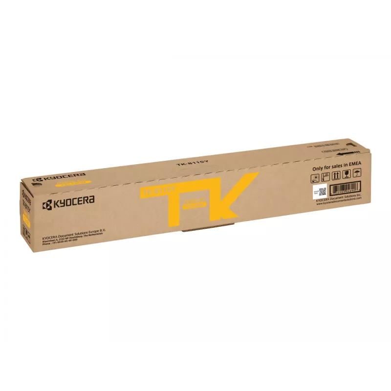 Kaseta z tonerem KYOCERA TK-8115Y 1 szt. oryginalna żółta
