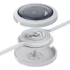 Kabel szybkiego ładowania 3w1 Baseus Free2Draw USB-C na USB-C/Lightning/Micro 100W, 1,1 m (biały)