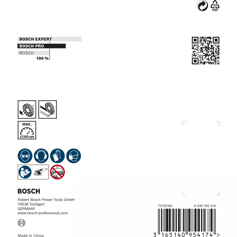 Bosch 2 608 620 731 przystawka do szlifierki kątowej Szczotka druciana