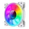 Gamemax | Wentylator obudowy | DUAL RING INFINITY | Biały