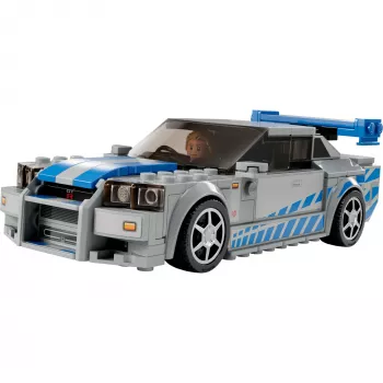LEGO 76917 Speed Champions 2 Fast 2 Furious Nissan Skyline GT-R (R34) Samochodzik