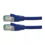 ROLINE RM kabel krosowy Cat.6A S/FTP (PiMF), niebieski, 1 m
