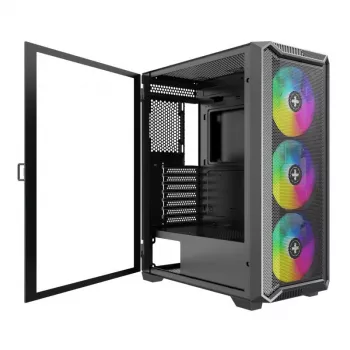 Obudowa|XILENCE|ATX/micro ATX/Mini-ITX|Czarna|Midi Tower|PC|XG161