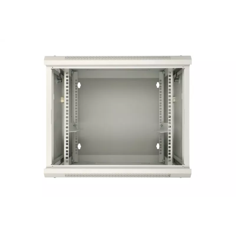 Extralink Szafa rack 9U 600x600 AZH Szara, naścienna, skrzydłowa