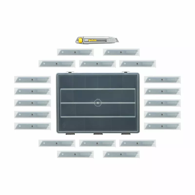 Ostrze do noża użytkowego Stanley STHT10019-9 200 szt. 18 mm Stal